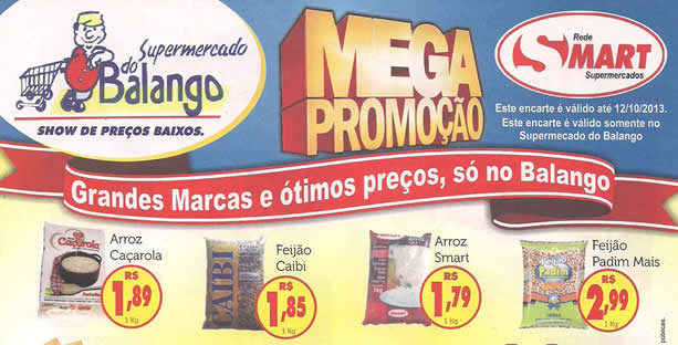 No Supermercado do Balango todo dia é dia de promoção.