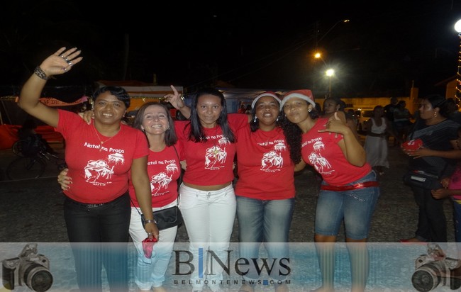 Grande festa marcou o encerramento do Projeto Natal na Praça.