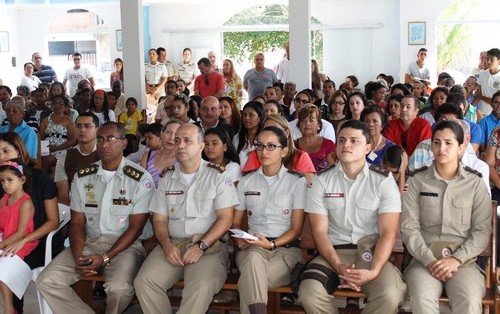 Soldados são homenageados pelo seu dia em Cabrália.