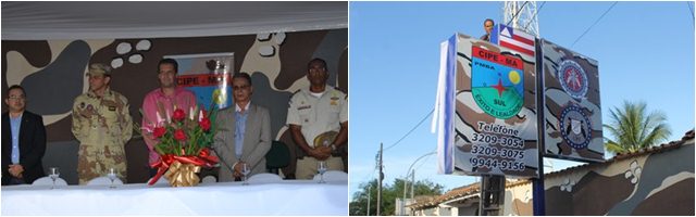 Base da CIPE Mata Atlântica é inaugurada em Santa Cruz Cabrália.