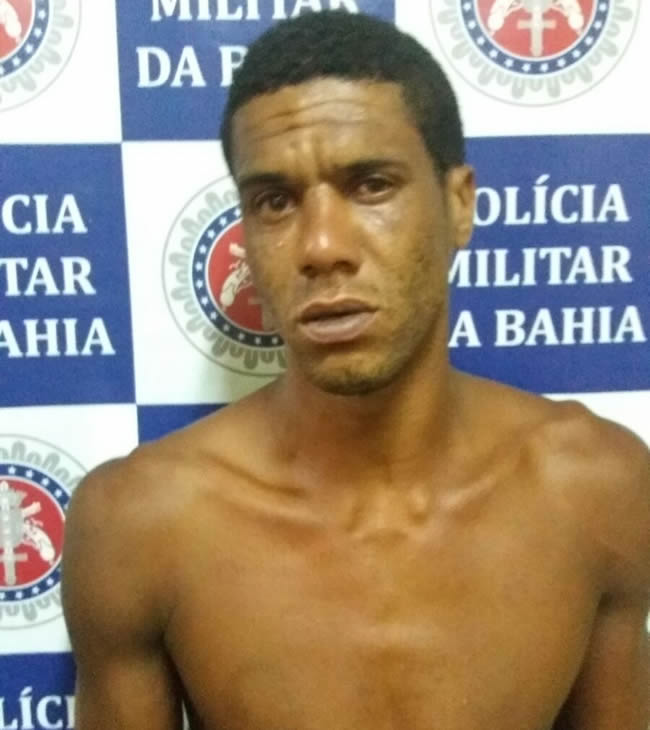 Policia Militar de Belmonte prende homem acusado de tentar estuprar um menino de 05 anos.