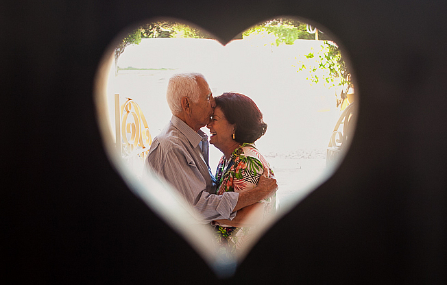 Sr. Afrânio e Srª Cely comemoram bodas de 50 anos em Belmonte.