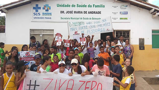 Equipes de Saúde usam várias frentes para combater o Mosquito Aedes Aegypti em Belmonte.