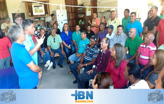 Jânio Natal e Janival realizam reunião com pré-candidatos e correligionários em Belmonte.