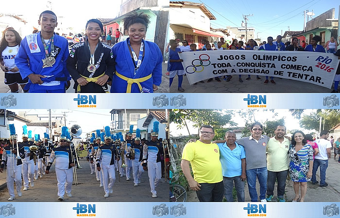 Dois Lindos desfiles cívicos marcam o dia da Independência do Brasil em Barrolândia.