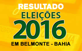 Resultado oficial das eleições 2016 em Belmonte