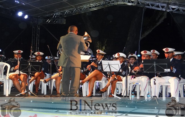 Grande público se reúne para assistir o 3º Encontro de Filarmônicas de Belmonte.