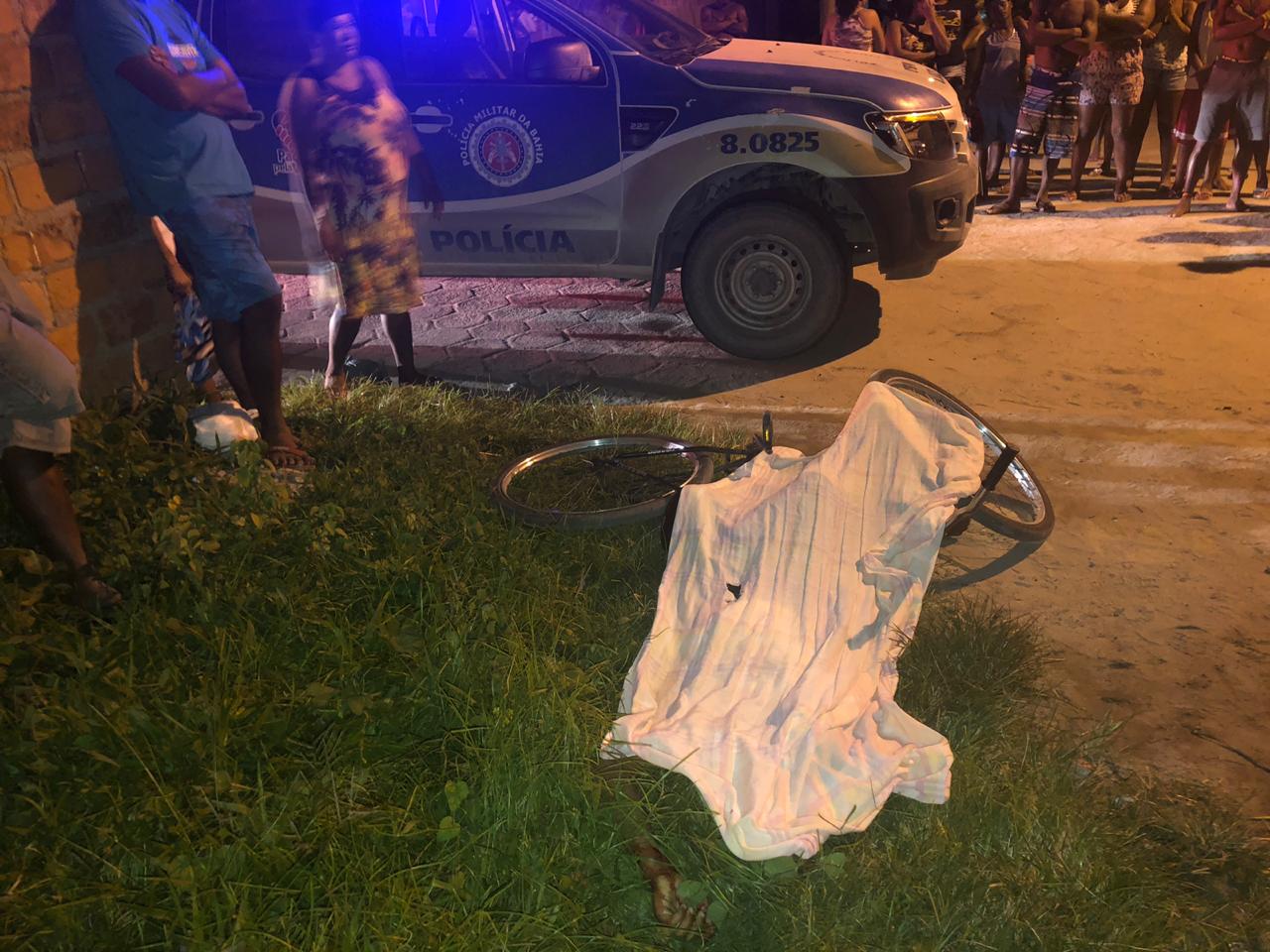 Jovem é assassinado a tiros no Bairro da Biela, em Belmonte.