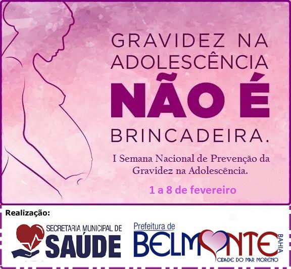 Prefeitura realiza Semana de Prevenção da Gravidez na Adolescência.