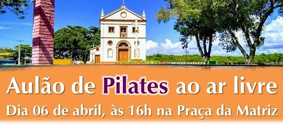 Studio Forma promoverá Aulão de Pilates ao ar livre sob o pôr-do-sol do Rio Jequitinhonha.