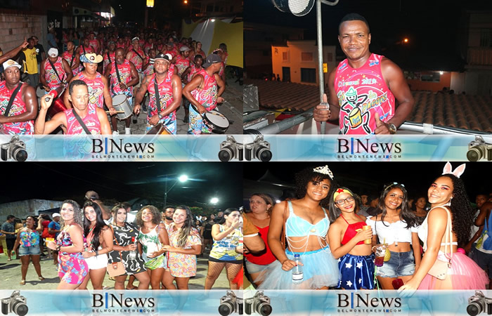 Segunda noite do Carnaval 2019 em Belmonte é marcada por muita alegria.