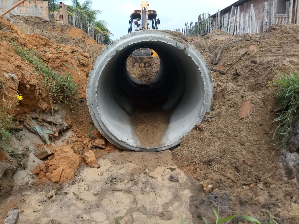 Prefeitura realiza obras de prevenção de alagamentos no São Benedito e Nova Belmonte.