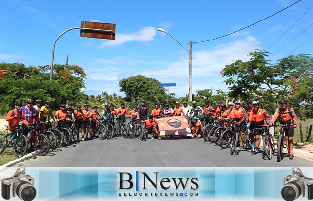 Grupos de Ciclistas promovem encontro e comemoram o Dia do Trabalhador em Belmonte.