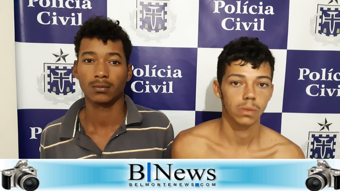 CAEMA prende dois homens no Bairro São Benedito por tráfico e porte ilegal de arma de fogo.