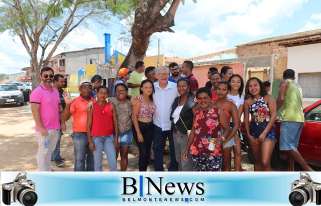 Prefeito Janival Borges entrega melhorias para o distrito de Santa Maria Eterna.