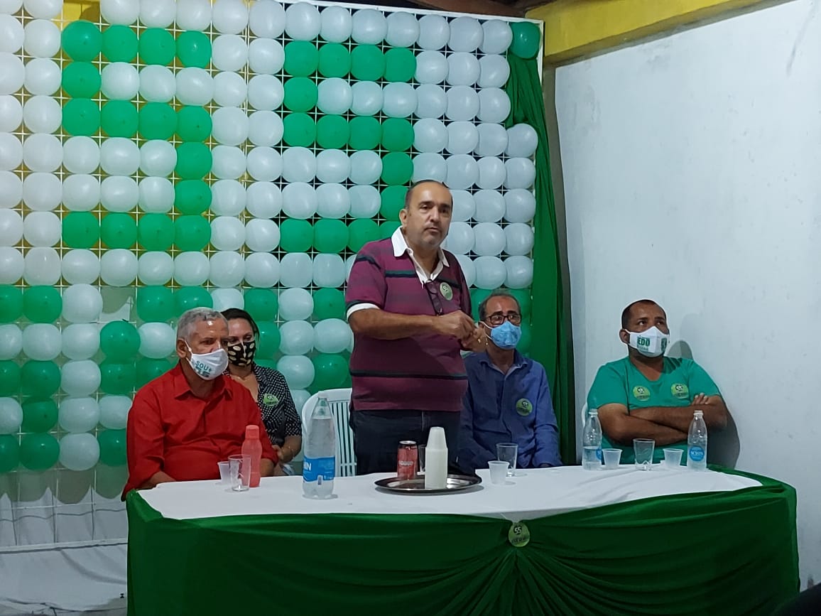 Candidato Iêdo Elias participa de reuniões em Barrolândia.