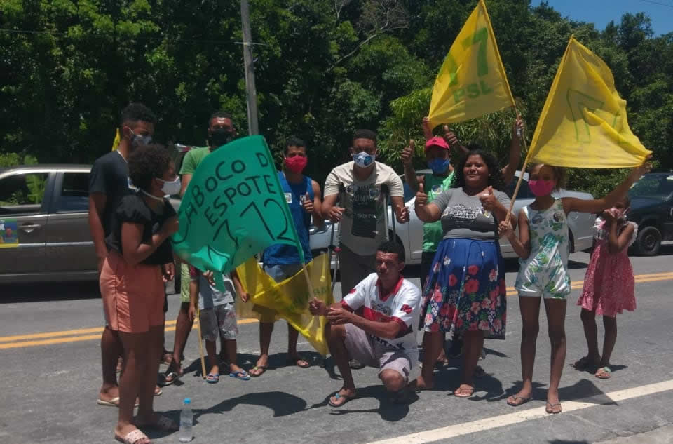 Alex Santos promove carreatas em Mogiquiçaba e Belmonte.