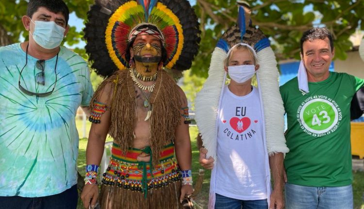 O melhor prefeito do Brasil visita Santa Cruz Cabrália.