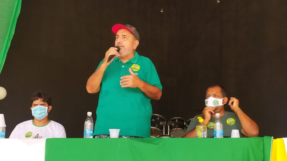 Candidato Iêdo Elias tem agenda intensa no domingo em Belmonte.