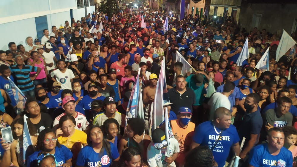 Candidato Bebeto Gama promove grande caminhada em Belmonte.