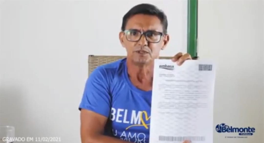 Prefeito Bebeto fala dos seus primeiros dias e mostra conta de quase R$ 2,7 Milhões herdada de gestões anteriores.