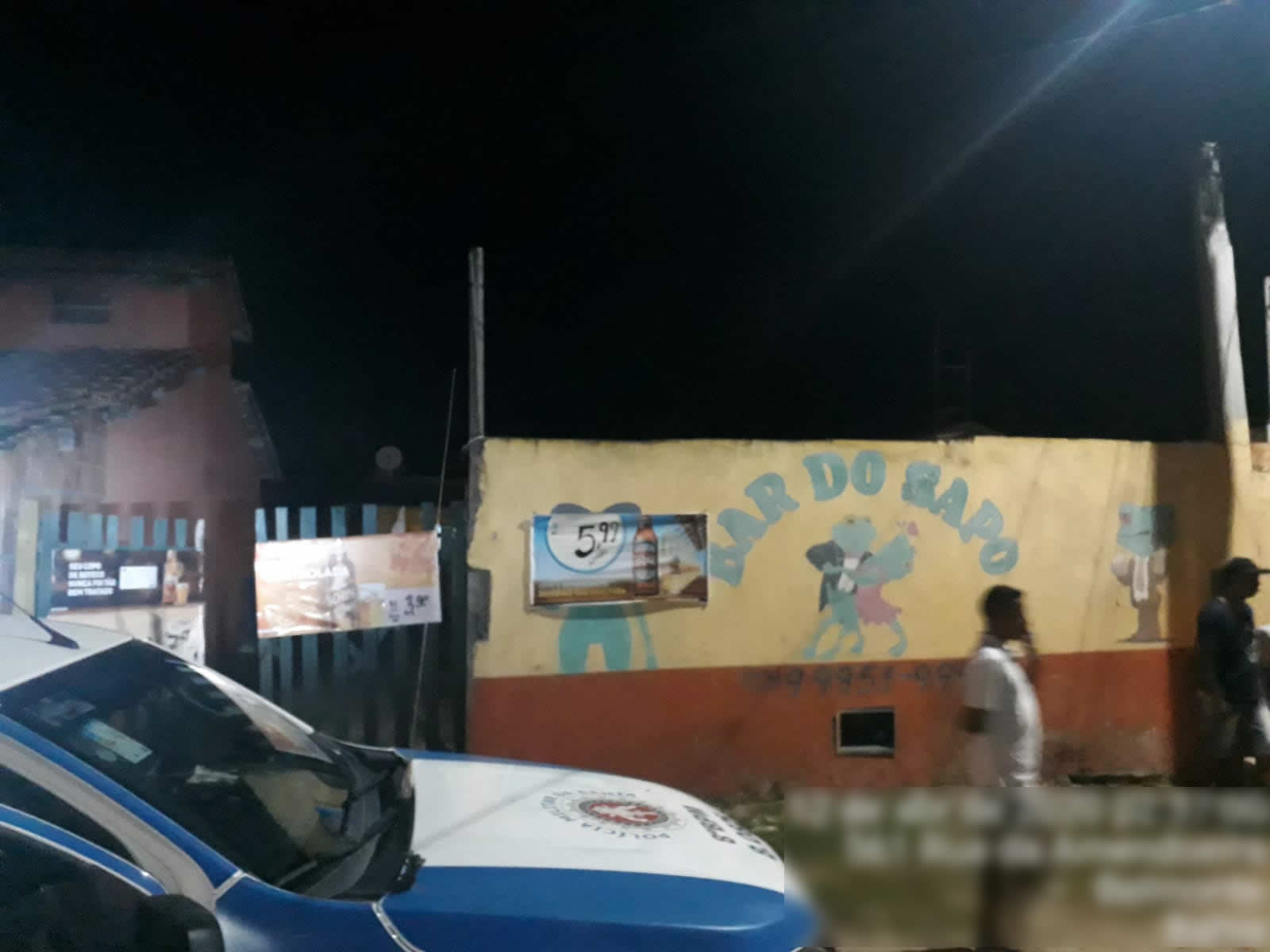 Dono de Bar é executado a tiros em Belmonte.