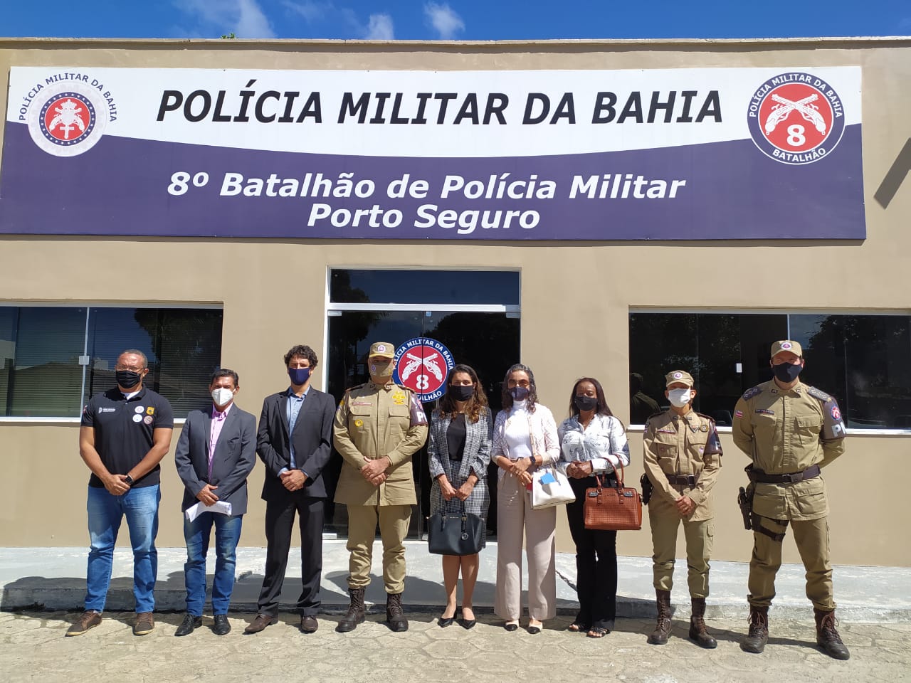 8º BPM promove reunião de alinhamento para a implantação da “Rede de Proteção à Mulher” em Belmonte.